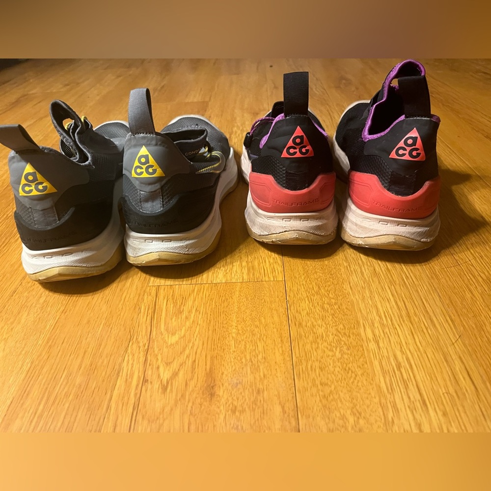 Nike ACG Zoom Air AO bundle with Black Laser Crimson and Grey Metallic Silver